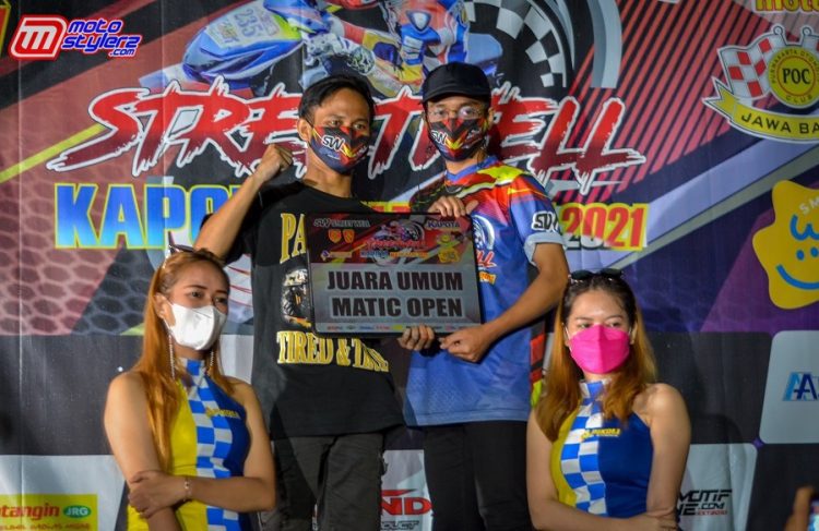 Jaga gengsi, M. Akbar sukses boyong titel juara umum matic open