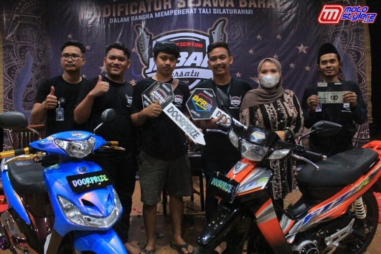 Mega Doorprize 2 Unit Motor Persembahan MJB & Bayu BFR Speed Shop-Diraih Oleh RR Speed Shop dan bro Jaboel
