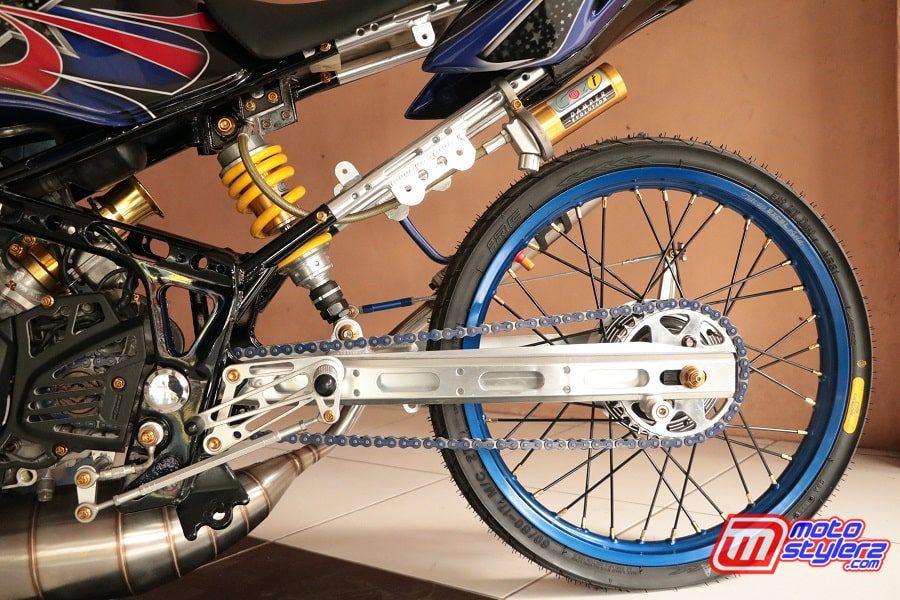 Swingarm DKT-Mulus Mengawal Pelumat Aspal EMD
