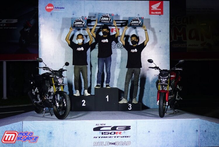 3 Jawara All New CB150R Streetfire Challenge