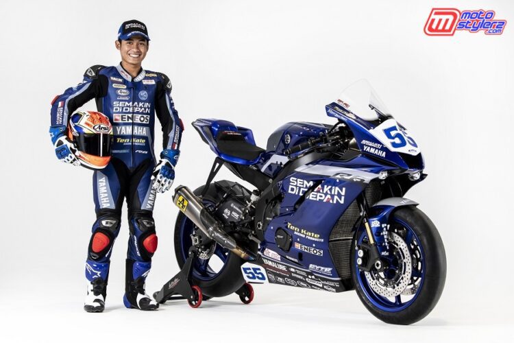 Galang Hendra Pratama Siap Balapan di WorldSSP Aragon Musim 2021