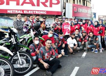 Squad Rider Brata's Unigal bareng Srikandi Brata's Unigal