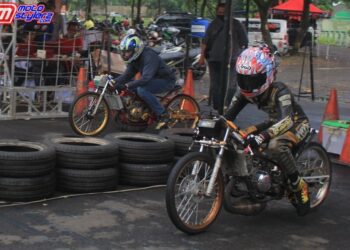 West Java Dragbike Cimahi-Diserukan Hampir 300 Stater
