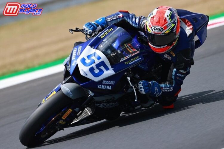 Galang Hendra Pratama di Seri 3 World Supersport 2021