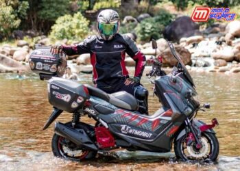 Erwin Garcia-Bikers NMAX, Serukan Momen Maxi Yamaha Journey