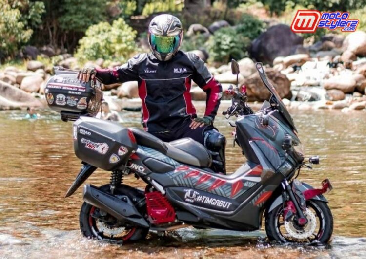 Erwin Garcia-Bikers NMAX, Serukan Momen Maxi Yamaha Journey