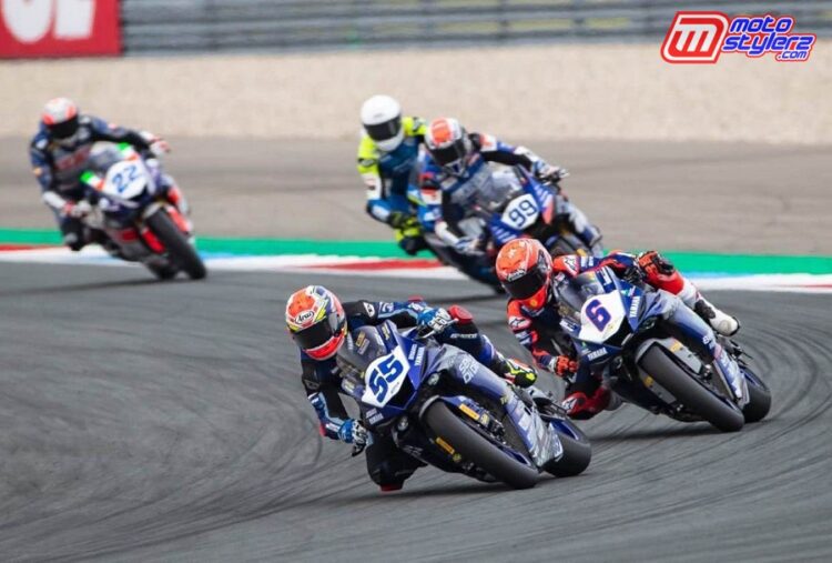 Galang Hendra Pratama di Sirkuit Assen World Supersport 2021