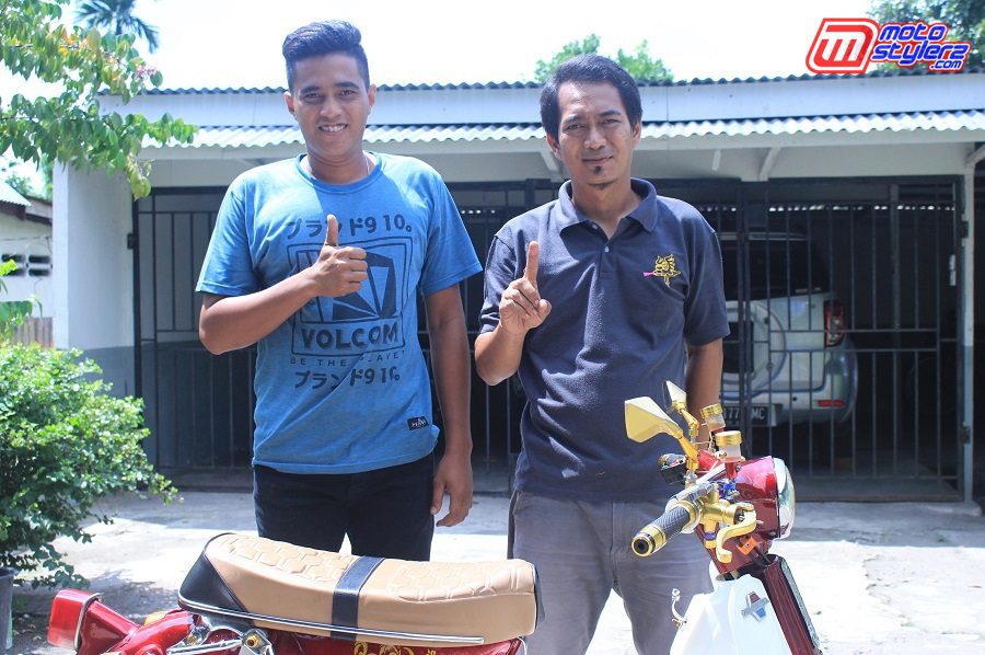 Kanan (Kurniawan) Selaku Modifikator, Ditemani bro Pandu (Asisten)