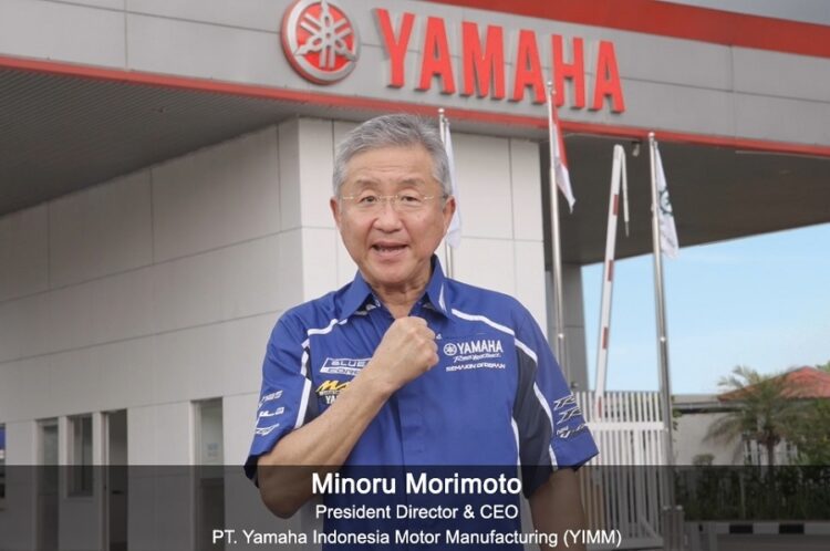 Minoru Morimoto, President Director & CEO PT Yamaha Indonesia Motor Manufacturing (YIMM)