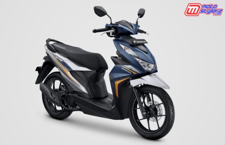 New Honda BeAT Tipe CBS-ISS. Electro Matte Blue