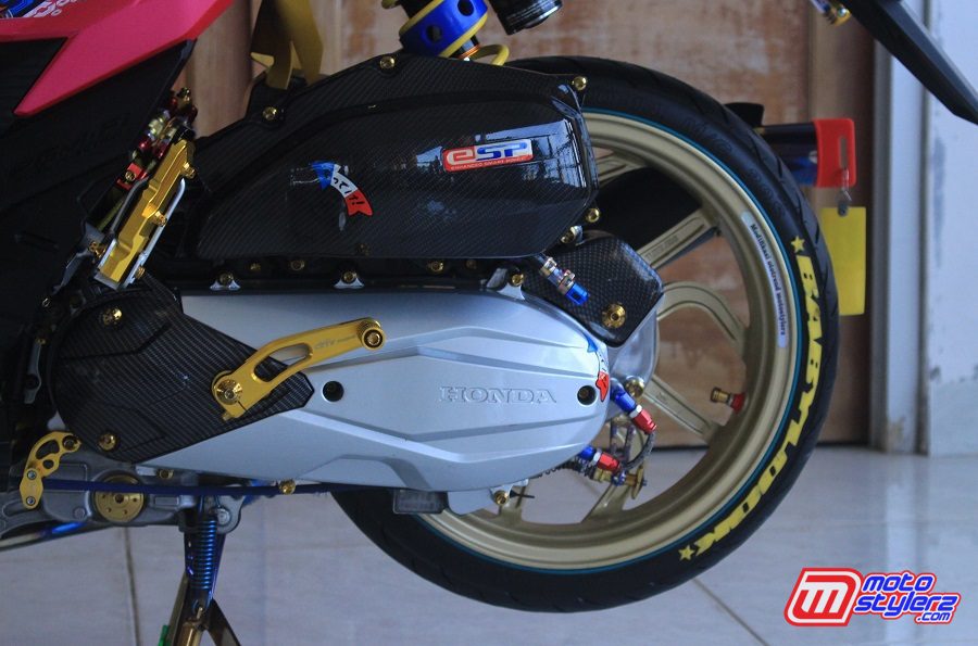 Roda Blk-Disempurnakan Pelek Chemco Bersuspensi WP