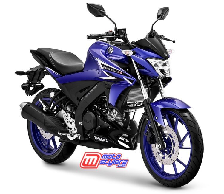 Vixion R Metallic Blue Menyapa Masyarakat Indonesia