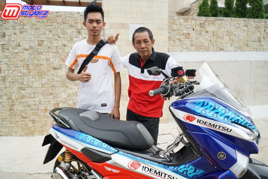 Bro Andre (Owner) Ditemani Afrizal (Modifikator)-Kompak Gasspoll Demi Regulasi Motostylerz