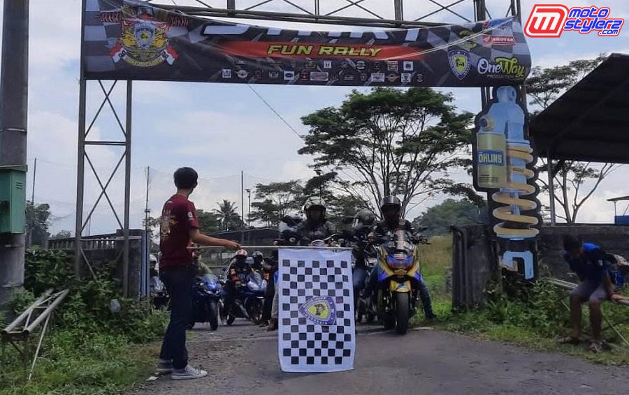 Fun rally start dari sirkuit peusar finis pasirdatar galunggung