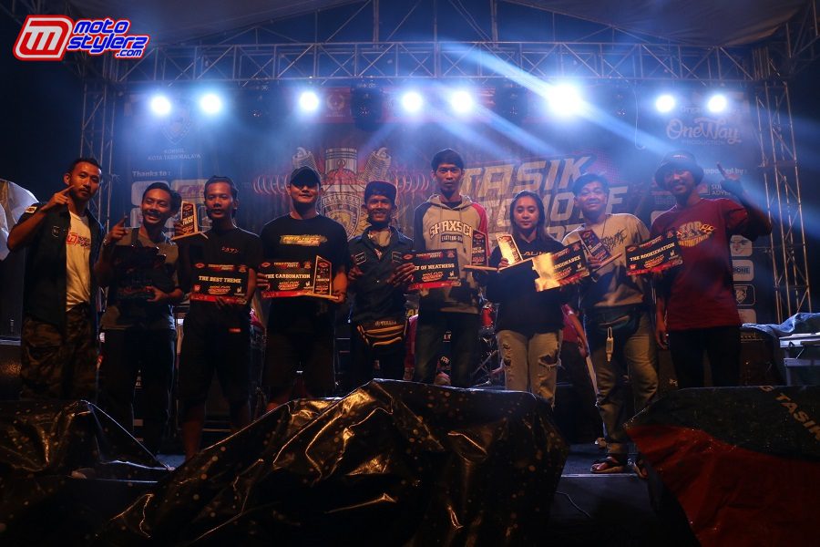 Peraih The Best Modifikasi-Didampingi Bangkit TST, Chepi Motostylerz & Fachmi Motostylerz