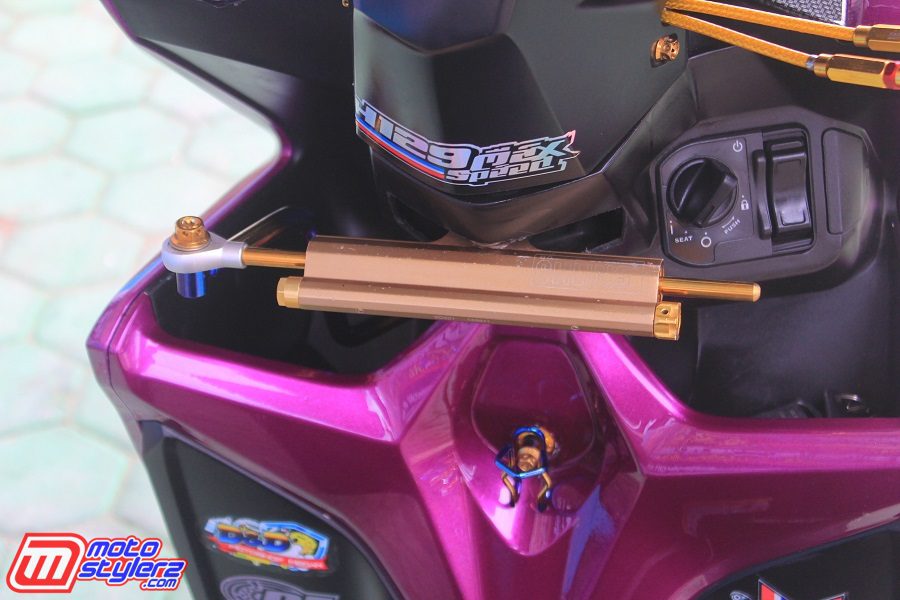 Stabilizer Ohlins-Dikemas Apik Bareng Teknik Coak Minimalis