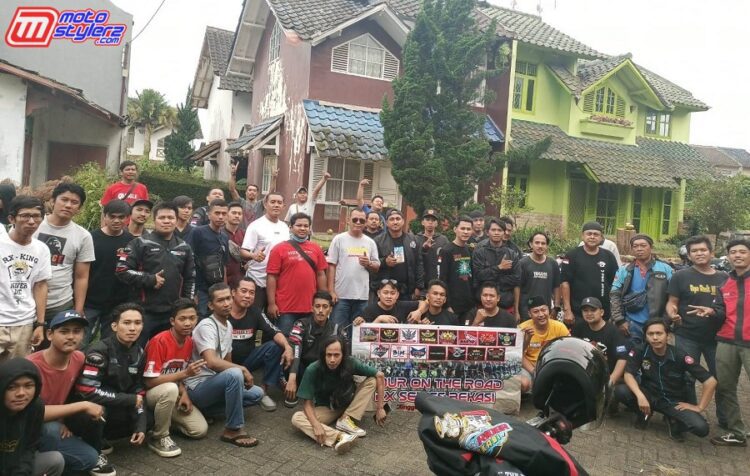 90 Pengguna RX Series Kompak Serukan Touring Gabungan