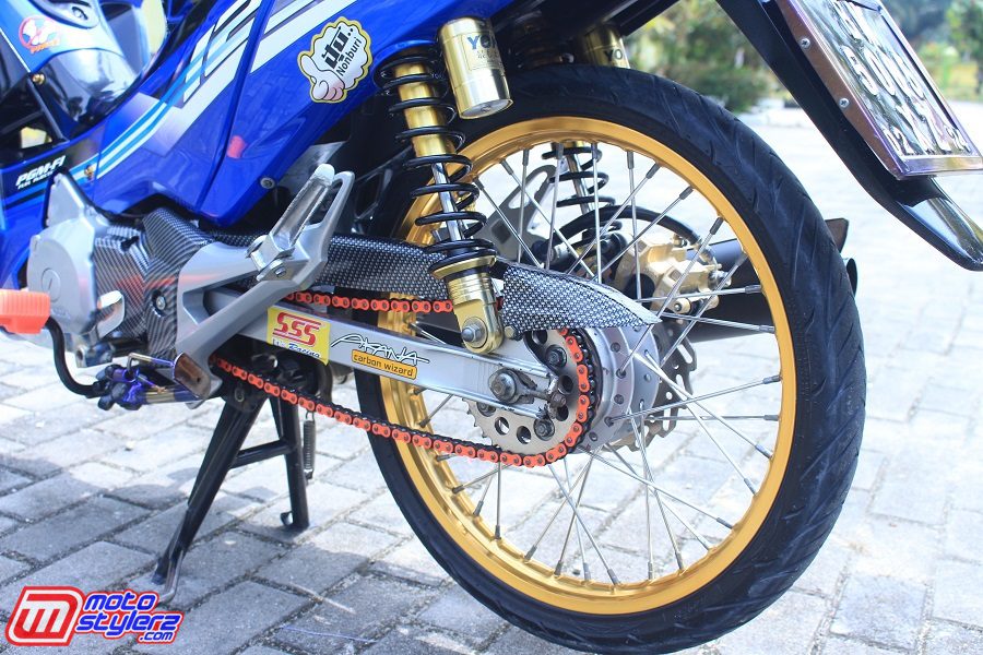 Supensi Scarlet-Peredam Jitu Roda Belakang