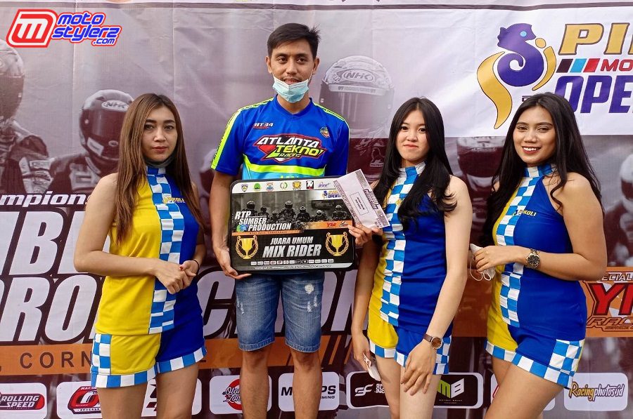Tedy Permana-Sukses Raih JU Mix Rider