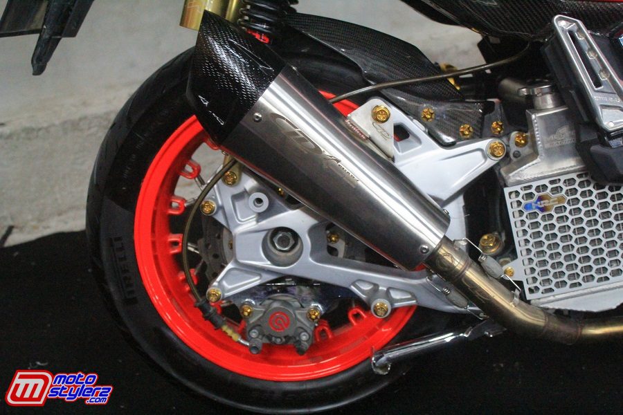 CLD Muffler-Bisa Racing, Harianpun Ngacir