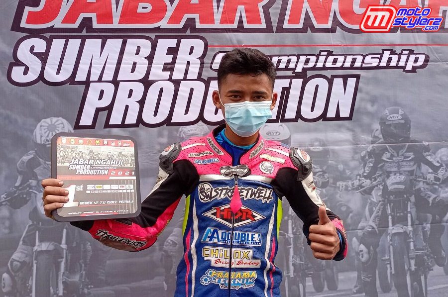 Falah Acil Sabet Juara 1 Bebek 4T TU 150cc Pemula