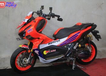 Modifikasi Gaya MotoGP by FA Garage feat Tober Sticker