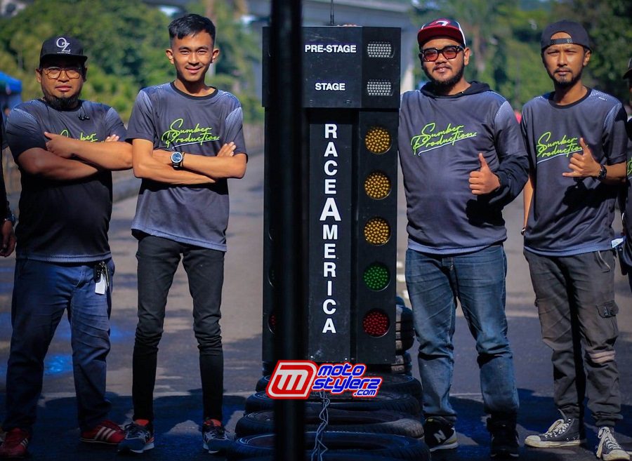 Skuad Race America Timing Sistem-Dikawal Bayu Prabowo, Febri AR, Donny & Diki)