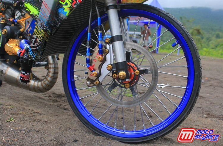Velg Rossi-Ditandem Gaul Custom Shock, Kalipernya 4P bro