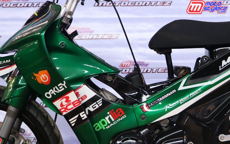 Bodiwork-Diramu Semi Trondol, Tema Paintingnya Modis Racing