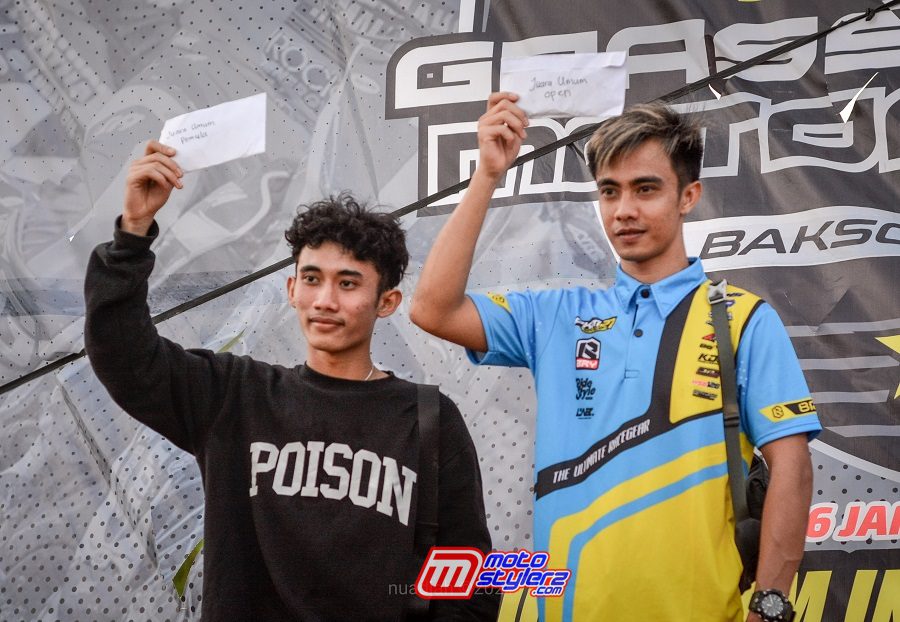 Lutfi Petrik & Asep PKM-Raih Juara Umum Grasstrack Persembahan Oneway Production