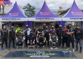 Member YRFI Bandung Mengikuti Agenda Pelatihan Safety Riding