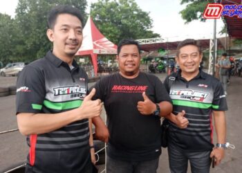 Teguh M Arif (Owner TZM Project) & Arie Azilisa (Manager Operasional) Dukung Drag Bike Persembahan Sumber Production Yang Di Wakili Sandi Dadoo
