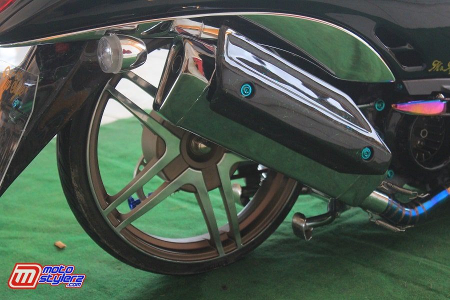 Knalpot Password-Desain Customnya Eye Catching Kawan