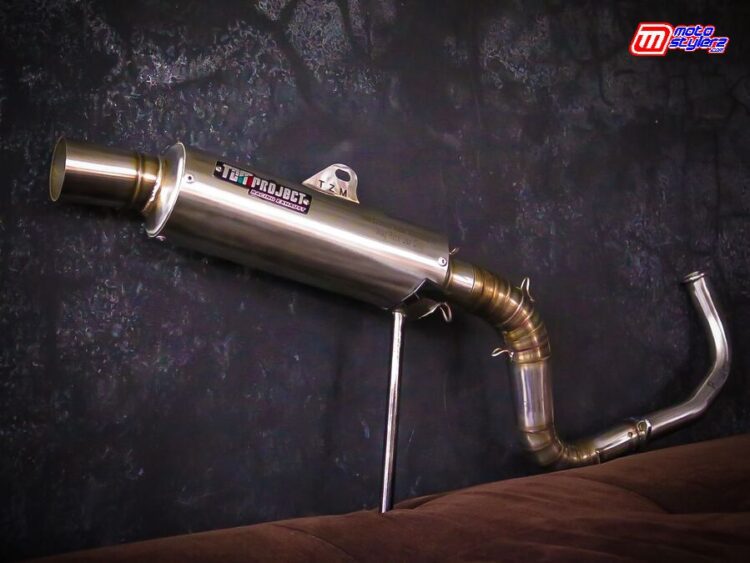 Knalpot TZM Project Siap Ramaikan Dragbike Palembang