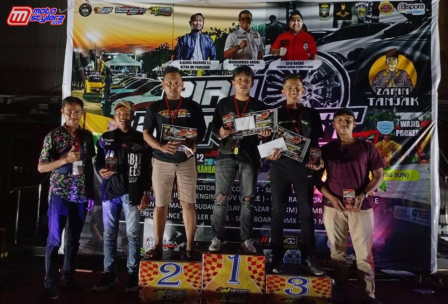 Podium Terbaik NMAX Modif