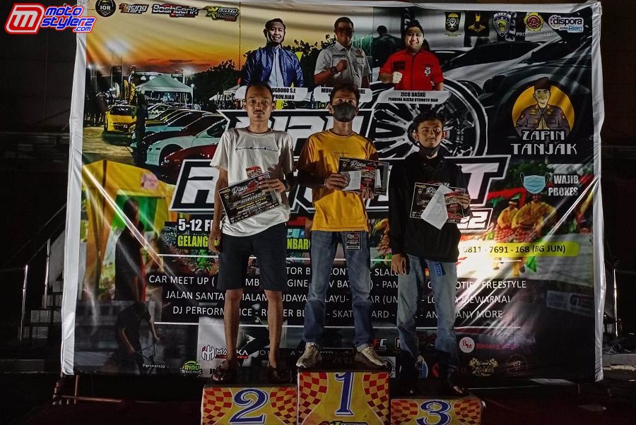 Podium Terbaik Thailand Style