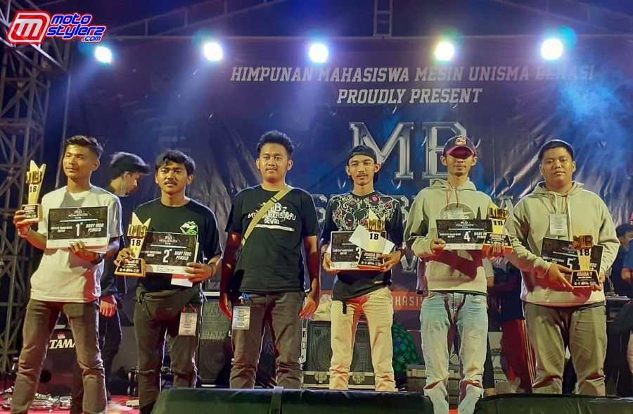 , Ilham Firmansyah (Kordinator Kontes) Bareng Juara Baby Indolook Pemula