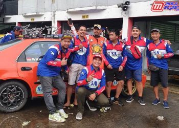 Kekompakan Tim Darmawangsa Sejahtera Abadi SAR Speed Berlaga Di Event Drag Festival Sentul