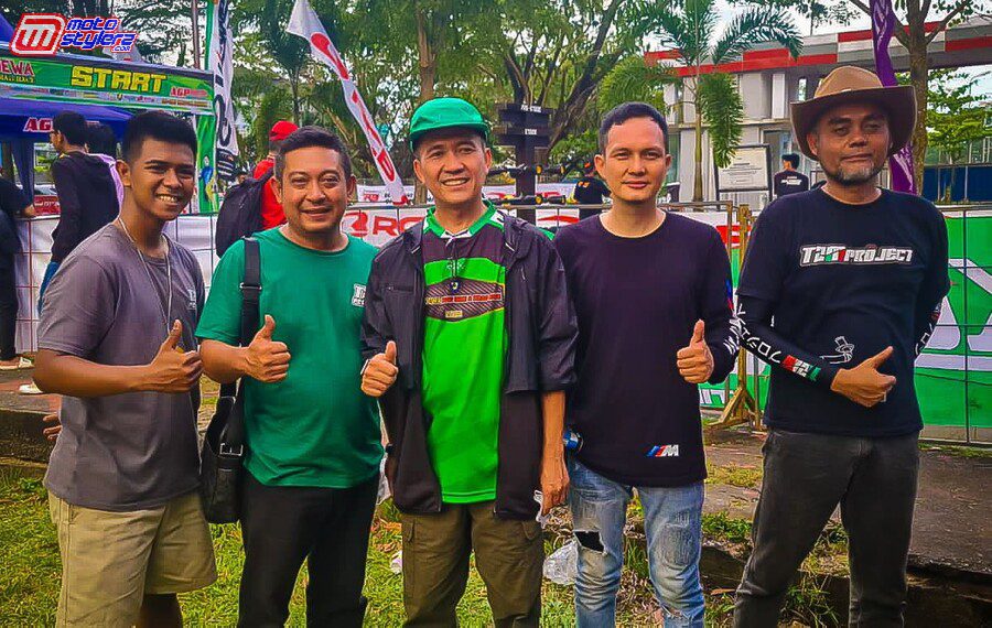 Drs H Ratu Dewa MSi (Sekda Kota Palembang), Ditemani Teguh Moh Arief (CEO TZM Project) Sebagai Salah Satu Sponsor