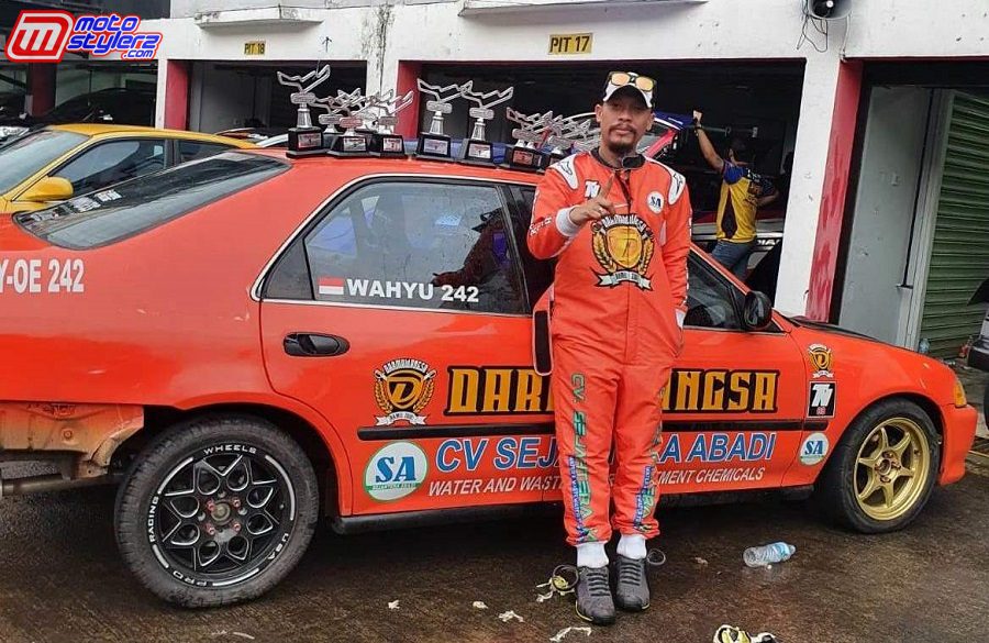 Wahyu Asmara-Tampil Luar Biasa & Perdana Di Lintasan Sentul
