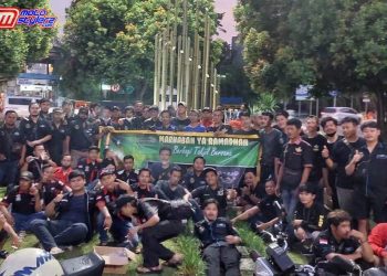 12 Komunitas RX King Se Bekasi Gelar Berbagi Takjil