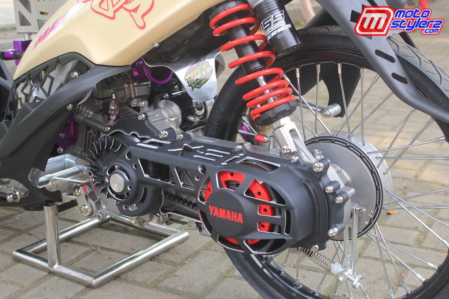 CVT-Upgrade Nouvo Coak Style, Peredam Bantingan Comot YSS