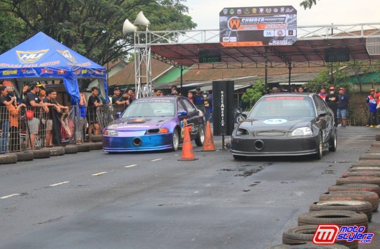 Hampir 400 Stater Meramaikan Dragrace Cimahi