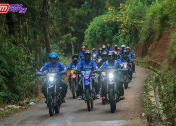 Komunitas WR Owner Indonesia (WOI) Mengikuti Jelajah Sambil Ngabuburit Persembahan Yamaha DDS II Jawa Barat