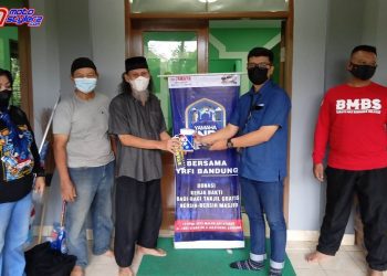 Perwakilan Yamaha DDS II Jabar (Bp Wiryana) Menghadiri Kegiatan Rindu Masjid Bareng YRFI Bandung