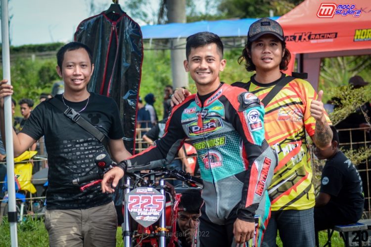 Adly M Taufik Ditemani Rico & Arab Sukses Podium Kelas RX King Super Pro