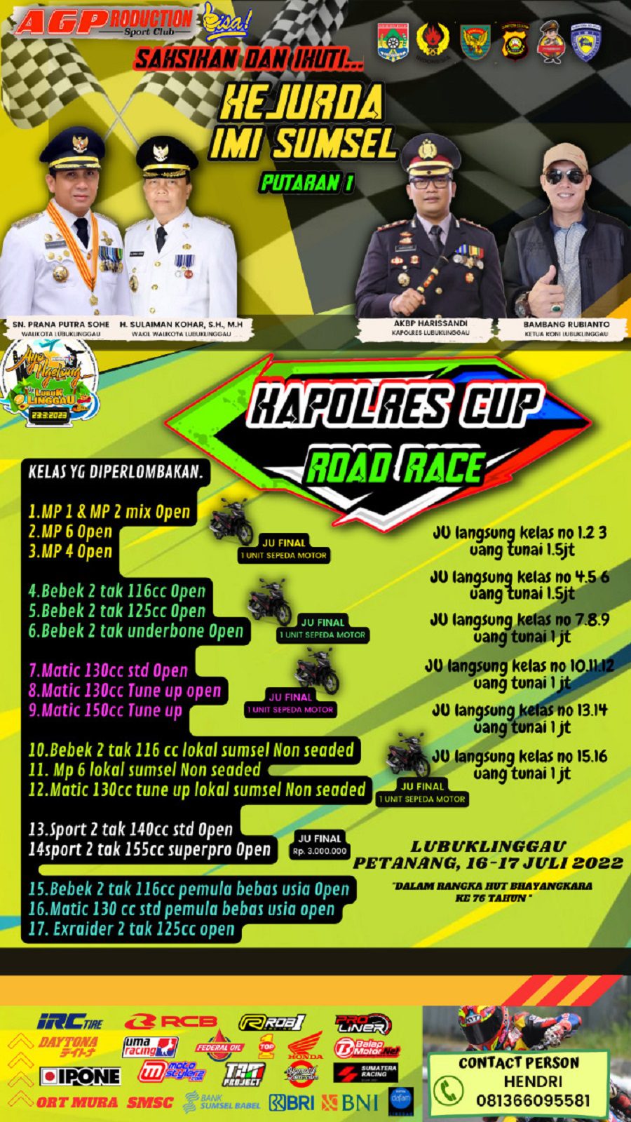 Kelas Yang Dilombakan