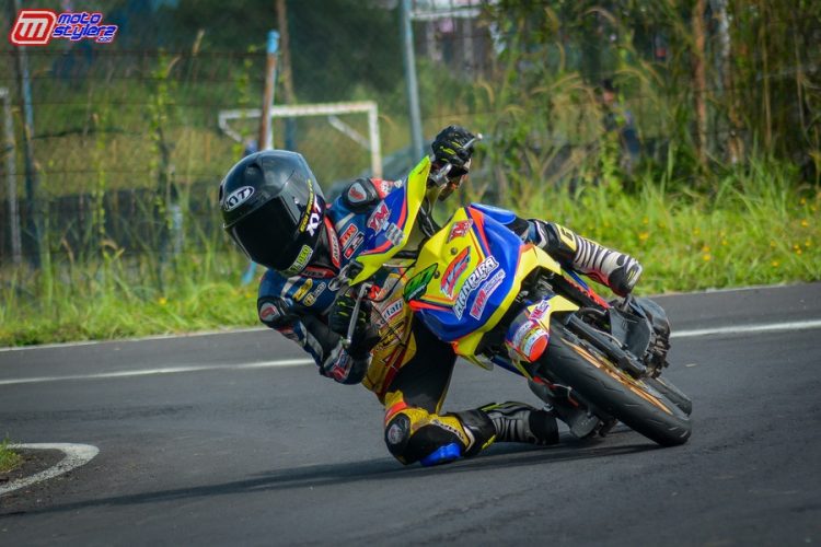 Robby menggunakan motor dari YM Racing MDR