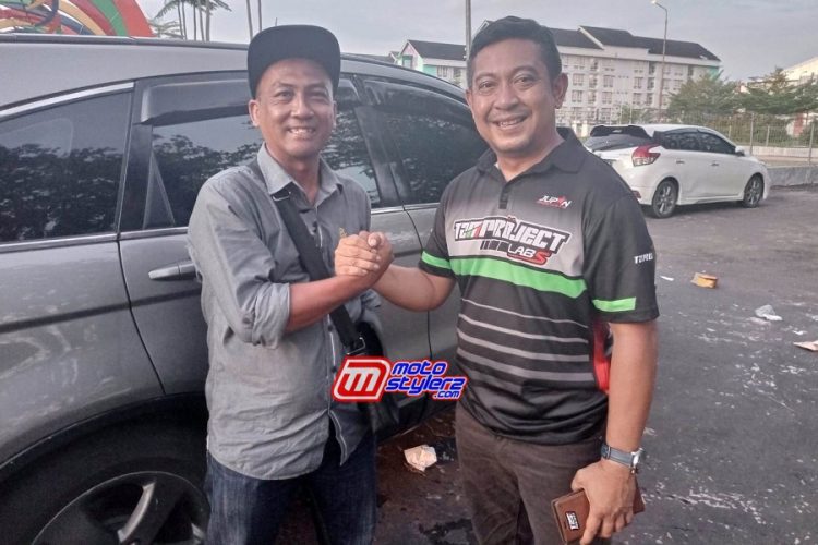 Teguh M Arief (owner TZM Project) Bareng Hendri AGP Sport Club)-Saling Support Memajukan Otomotif Sumsel Raya