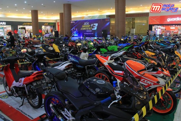 Jek Modif Contest ke 3 Dihadiri 116 Maskot Terbaik di Lippo Plaza Jambi